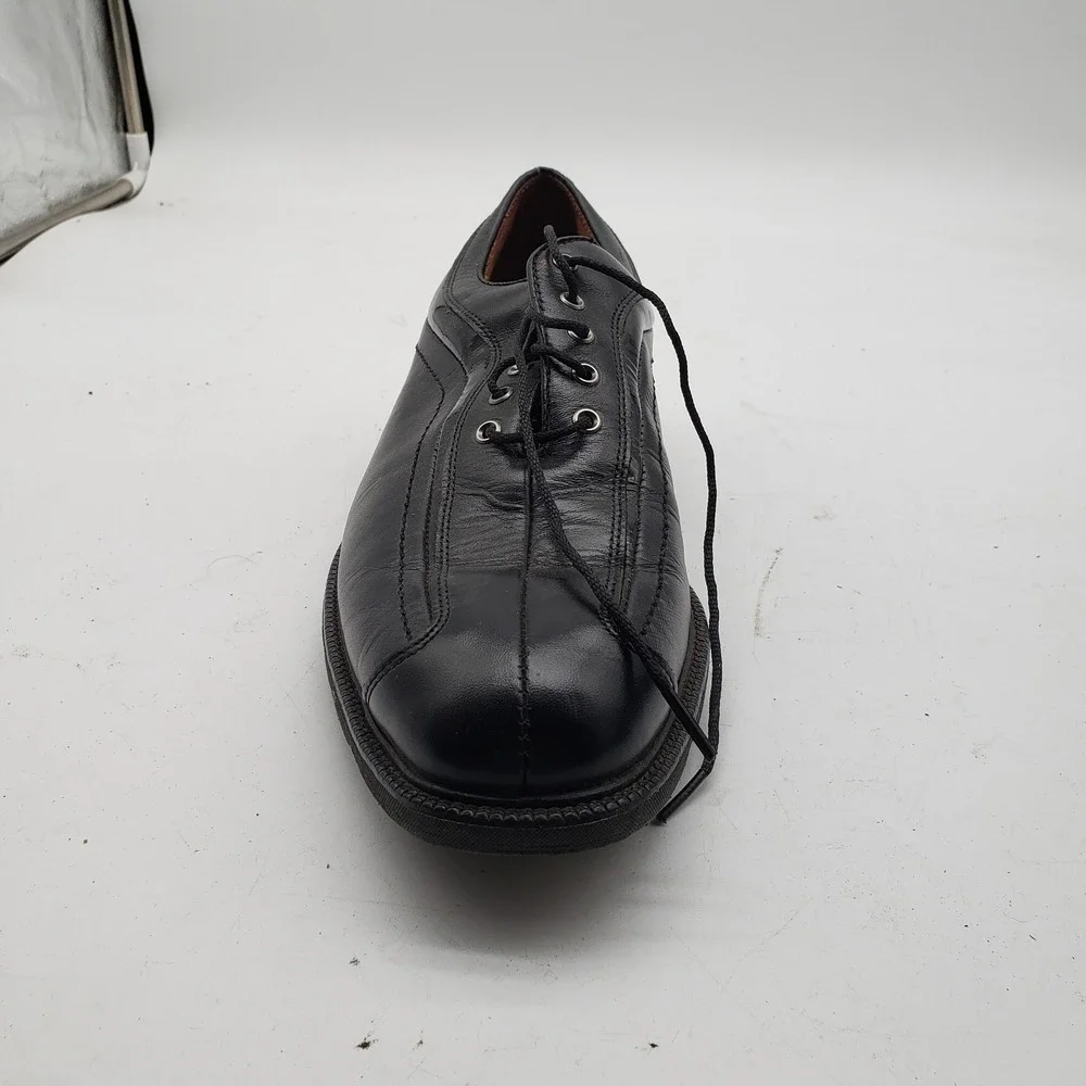 FootJoy Golf Shoes Mens Size 8 Black Leather Spiked Icon Athletic‎ 52366
